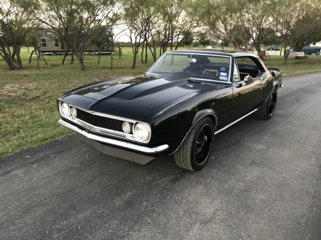 1967 Chevrolet Camaro 67 427 4 speed Foose wheels Sinister 0 Black Coupe 427 V8 1967 Chevrolet Camaro 67 427 4 speed Foose wheels Sinister