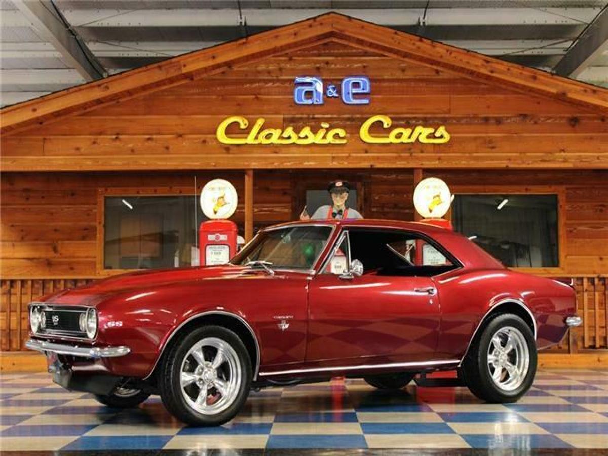1967 Chevrolet Camaro – Burgundy Metallic / Deep Red 1967 Chevrolet Camaro 327 Cui / 4 Speed Manual