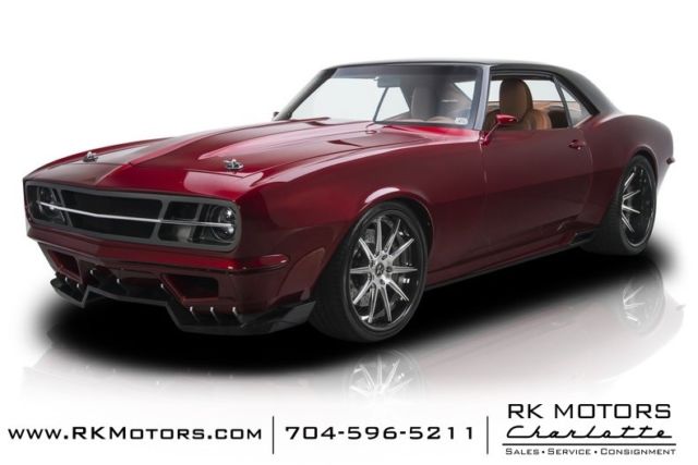 1967 Chevrolet Camaro Carizzma Ruthless Red Hardtop LS9 6.2 Liter Supercharged 1967 Chevrolet Camaro --