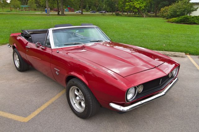 1967 Chevrolet Camaro Convertible, 350 crate motor with 327 badging 1967 Chevrolet Camaro
