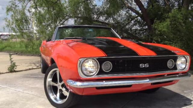1967 Chevrolet Camaro Convertible classic - restored - updates - early built car 1967 Chevrolet Camaro