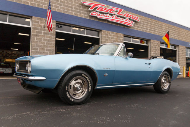 1967 Chevrolet Camaro Convertible Original California Car Deluxe Interior 1967 Chevrolet Camaro Convertible