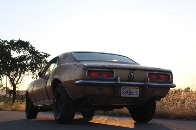 1967 Chevrolet Camaro Coupe Brown RWD Manual RS 1967 Chevrolet Camaro RS