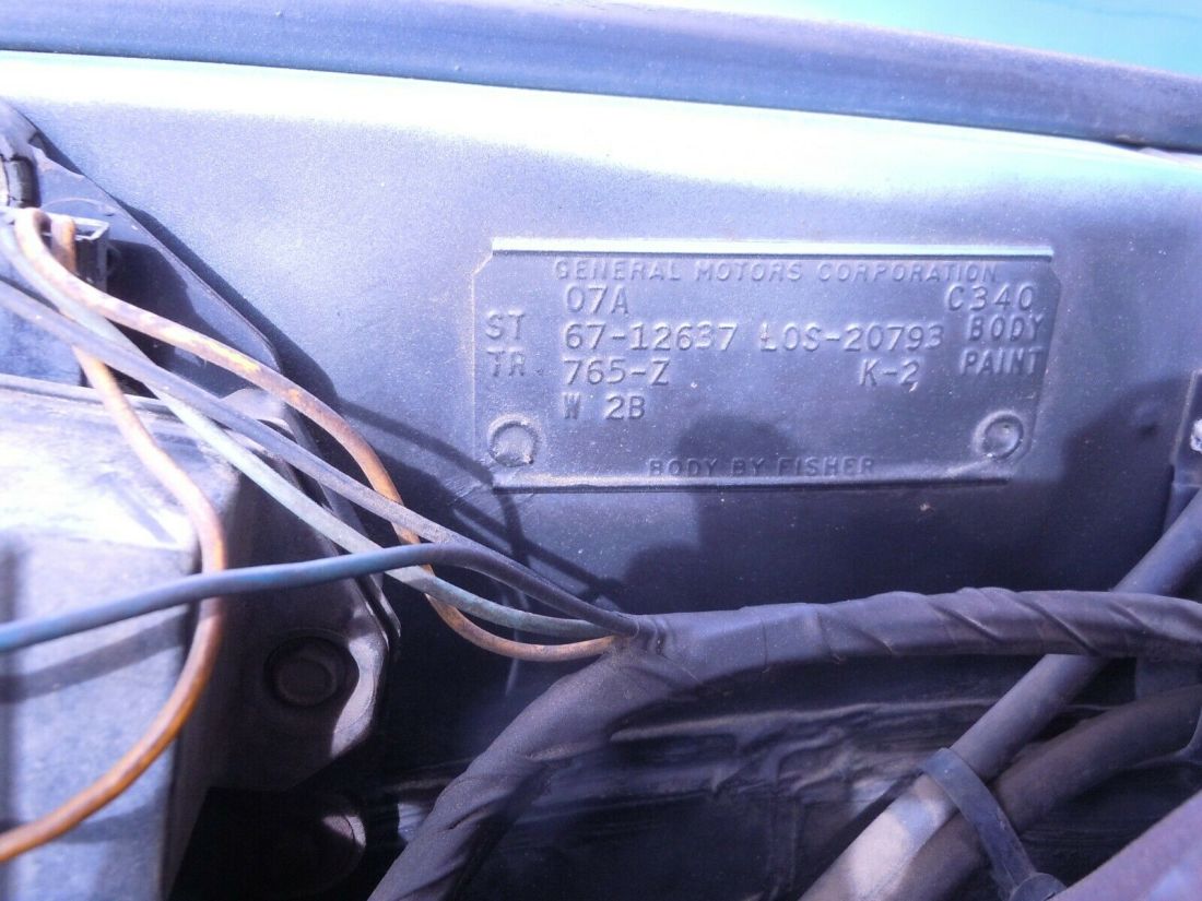 1967 Chevrolet Camaro Deluxe interior package - photo 9