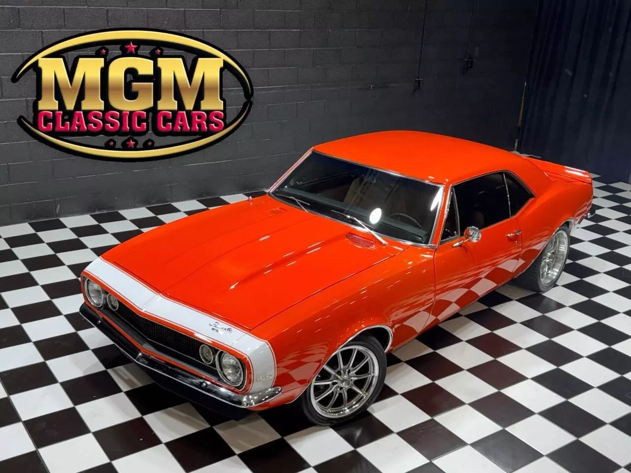 1967 Chevrolet Camaro HUGGER ORANGE CUSTOM MODERN INTERIOR