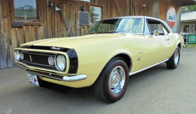 1967 Chevrolet Camaro Matching # 327 Auto 1967 Chevrolet Camaro