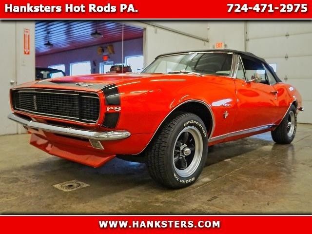 1967 Chevrolet Camaro, Red with 19,784 Miles available now! 1967 Chevrolet Camaro Convertible RS SS Style