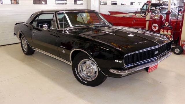 1967 Chevrolet Camaro RS SS 92519 Miles Black 2 Door Hard Top 350 Manual 4-Speed 1967 Chevrolet Camaro RS SS