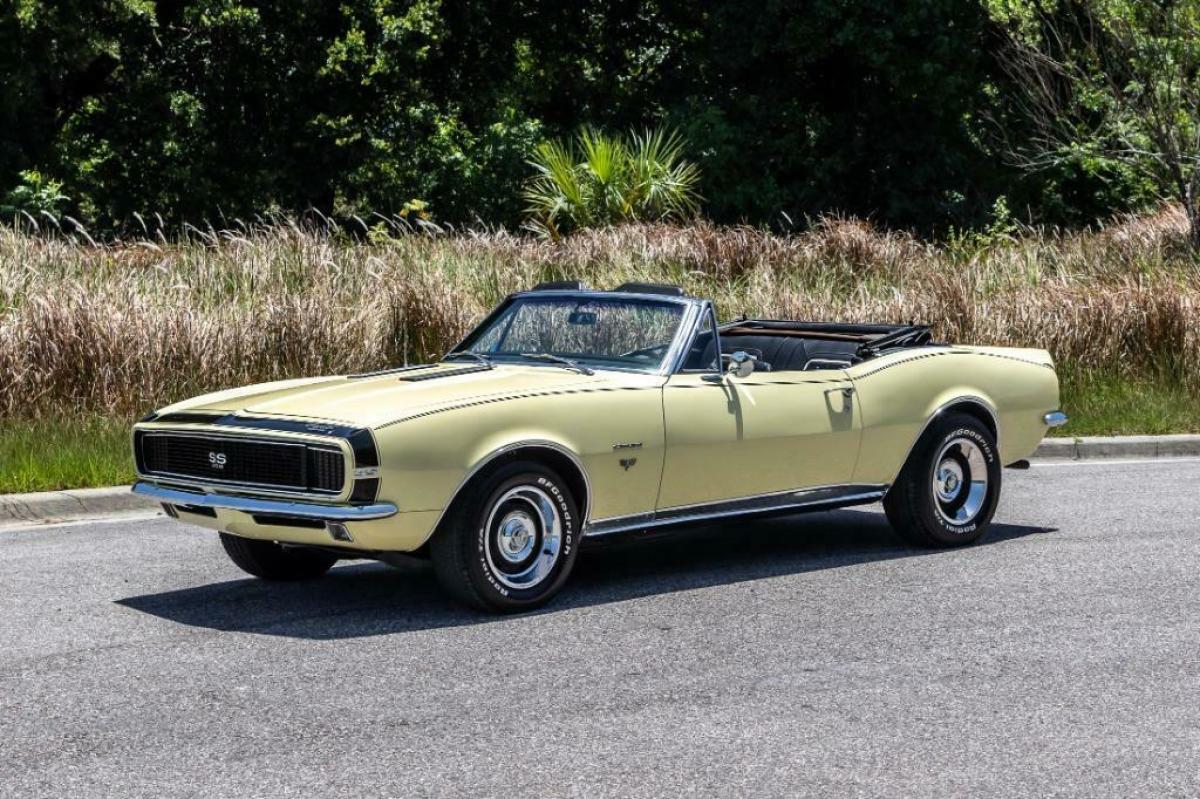 1967 Chevrolet Camaro RS/SS Convertible Rally Sport / Super Sport Butternut Yell 1967 Chevrolet Camaro RS/SS Convertible Rally Sport / Super Sport