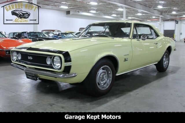 1967 Chevrolet Camaro SS 396 Butternut Yellow Coupe 396 V8 2500 Miles 1967 Chevrolet Camaro SS 396