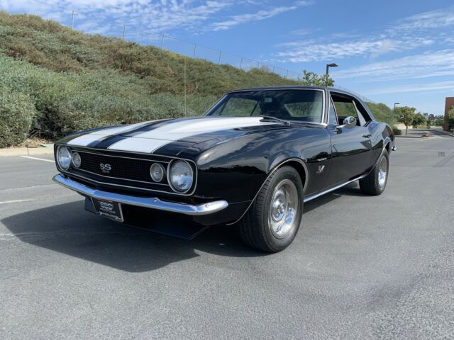 1967 Chevrolet Camaro SS 396 Clone 517 Miles Black Coupe 4-Speed Manual 1967 Chevrolet Camaro SS 396 Clone