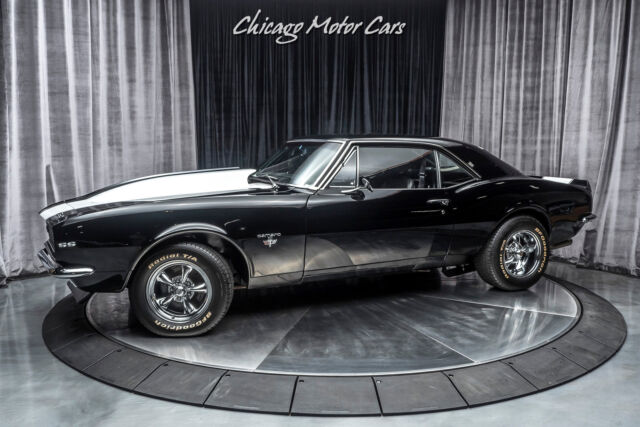 1967 Chevrolet Camaro SS 4-Speed with Supercharged 355 Stroker Black 1967 Chevrolet Camaro SS 4-Speed with Supercharged 355 Stroker