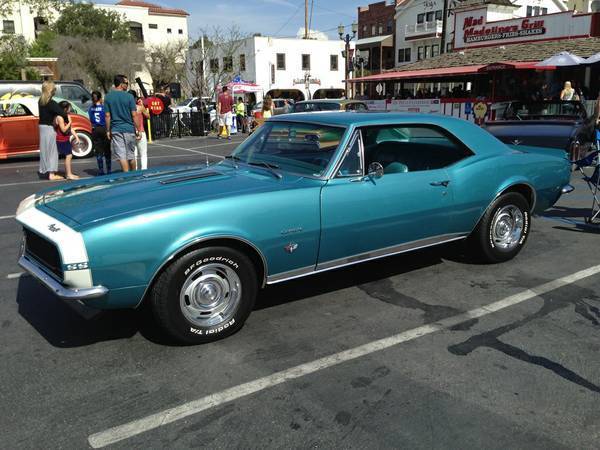 1967 CHEVROLET CAMARO SS/RS - EMERALD TURQUOISE - NUMBERS MATCHING w/ HISTORY 1967 Chevrolet Camaro