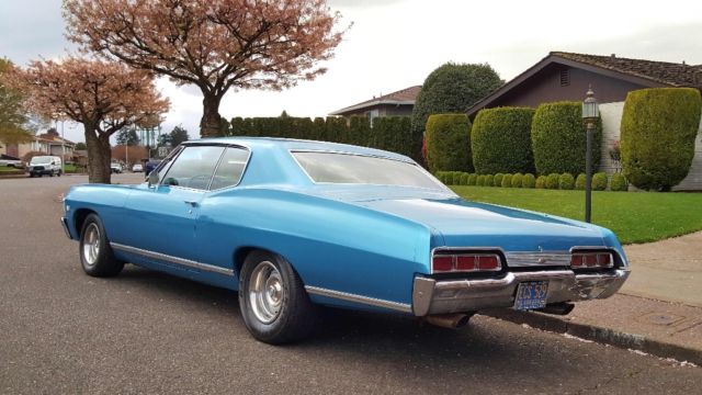 1967 Chevrolet Caprice GARAGE KEPT LOW MILES GENTLEMANS COUPE SS - photo 4
