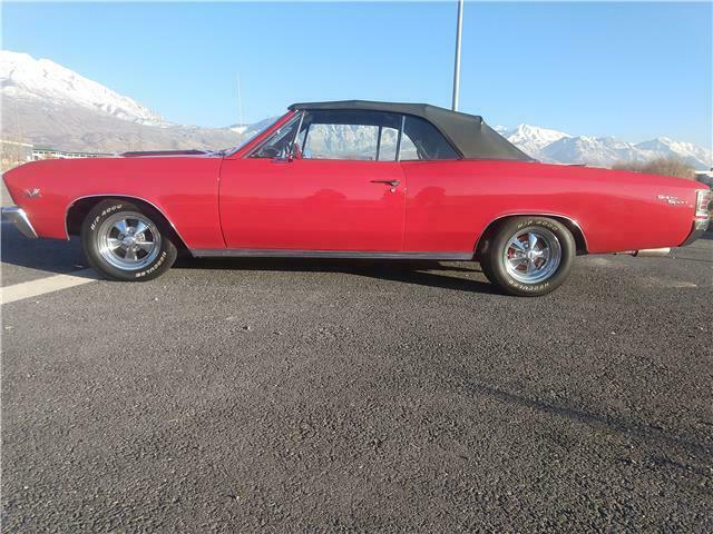 1967 Chevrolet Chevelle 396 Manual Convertible SS Tribute Red 1967 Chevrolet Chevelle SS Tribute
