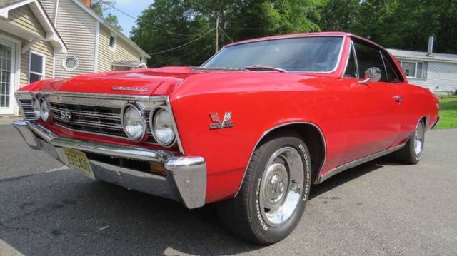 1967 Chevrolet Chevelle Automatic 4-Speed RWD V8 7.4L Gasoline 1967 Chevrolet Chevelle