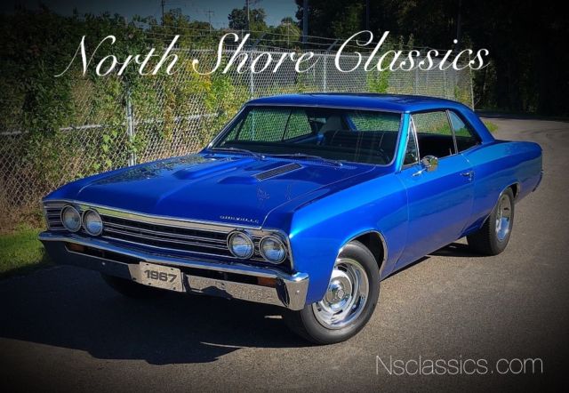 1967 Chevrolet Chevelle, Blue with 77,948 Miles available now! 1967 Chevrolet Chevelle -NEW PAINT-FRESH ENGINE-RELIABLE MUSCLE CAR-SEE VI