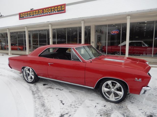 1967 Chevrolet Chevelle Boler red 454 Vintage A/C Recent Restoration 1967 Chevrolet Chevelle