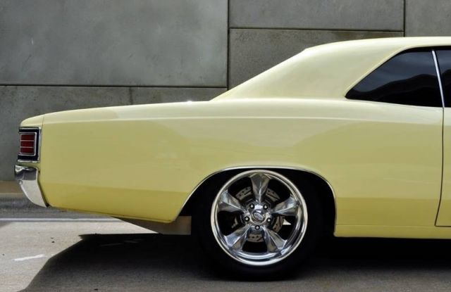 1967 Chevrolet Chevelle BUTTERCUP YELLOW with an Iron Headed SBC CRATE 383 - photo 10