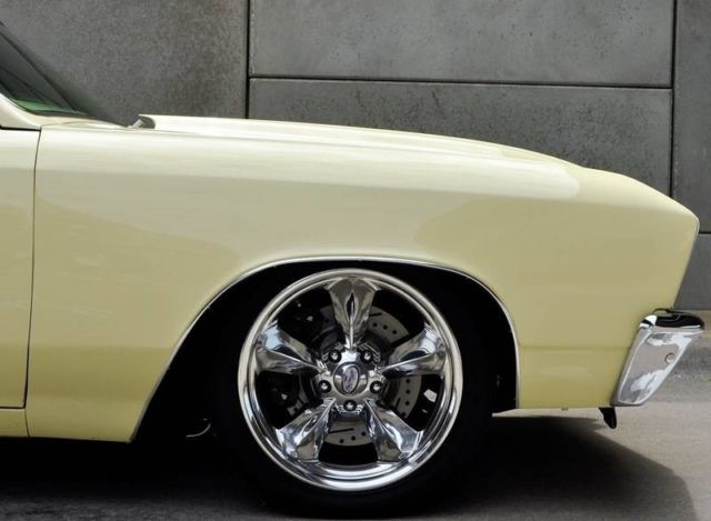 1967 Chevrolet Chevelle BUTTERCUP YELLOW with an Iron Headed SBC CRATE 383 - photo 12