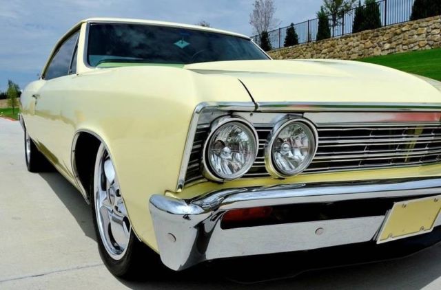 1967 Chevrolet Chevelle BUTTERCUP YELLOW with an Iron Headed SBC CRATE 383 - photo 13