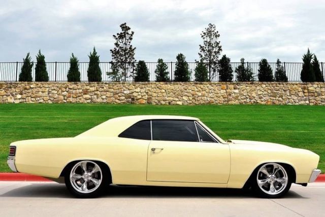 1967 Chevrolet Chevelle BUTTERCUP YELLOW with an Iron Headed SBC CRATE 383 - photo 3