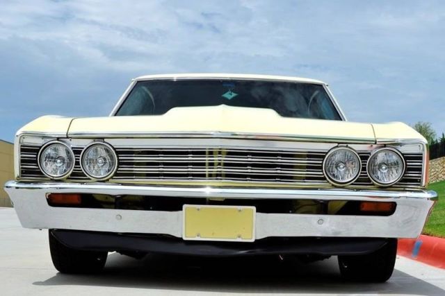 1967 Chevrolet Chevelle BUTTERCUP YELLOW with an Iron Headed SBC CRATE 383 - photo 5