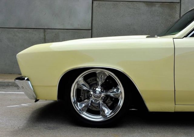 1967 Chevrolet Chevelle BUTTERCUP YELLOW with an Iron Headed SBC CRATE 383 - photo 7