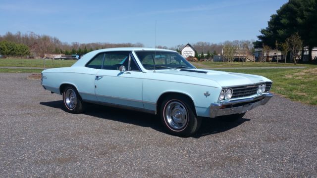 1967 Chevrolet Chevelle Malibu Sport Coupe 350 V8 4 Speed Manual Transmission 1967 Chevrolet Chevelle