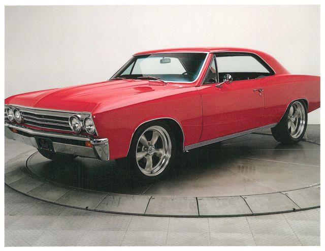 1967 Chevrolet Chevelle Pro Touring Muscle Rotisserie Restored V-8 A/C Big block 1967 Chevrolet Chevelle