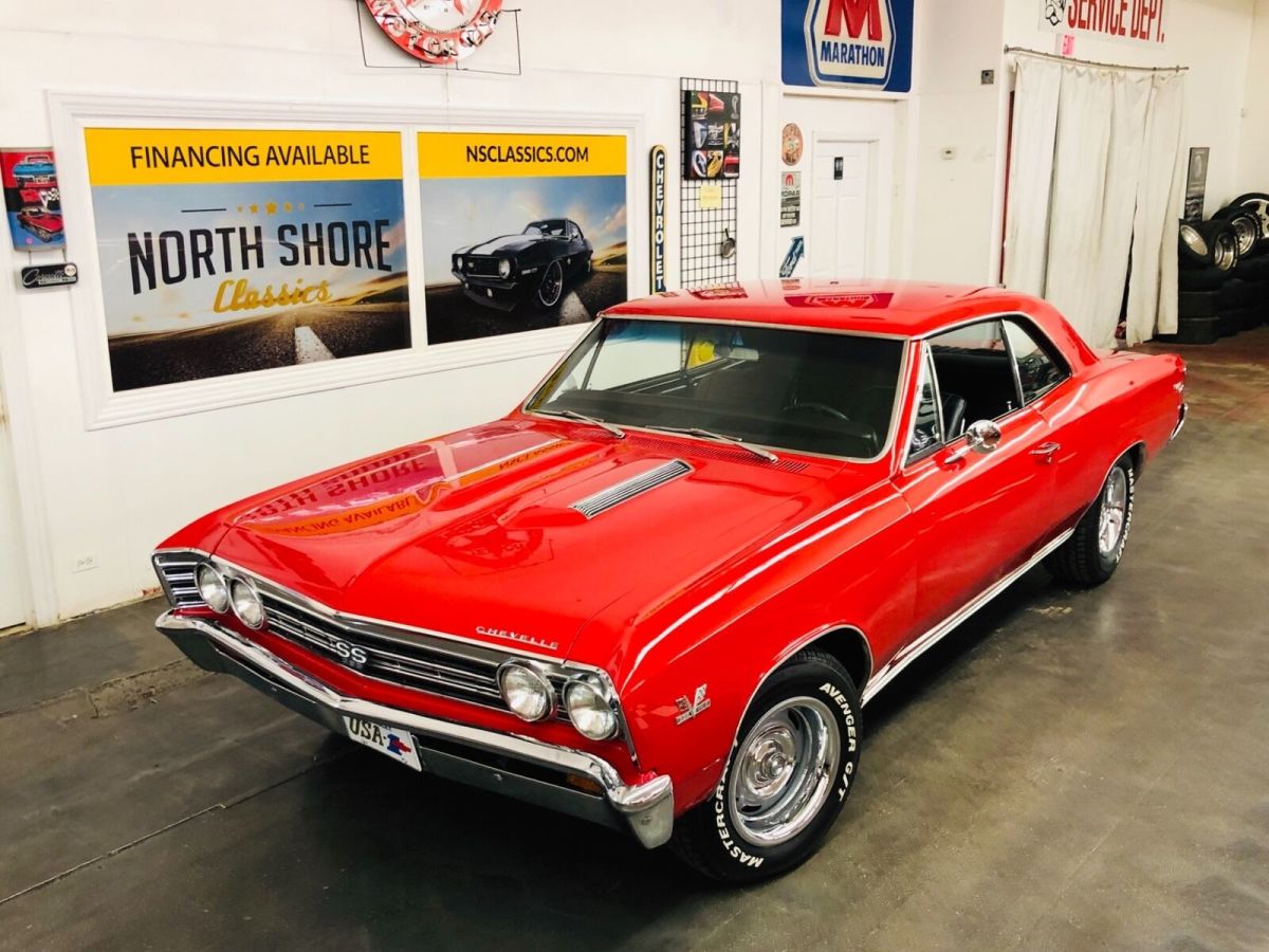 1967 Chevrolet Chevelle, Red with 41,724 Miles available now! 1967 Chevrolet Chevelle -SUPER SPORT - 138 VIN - BIG BLOCK - 700R-4 TRANS