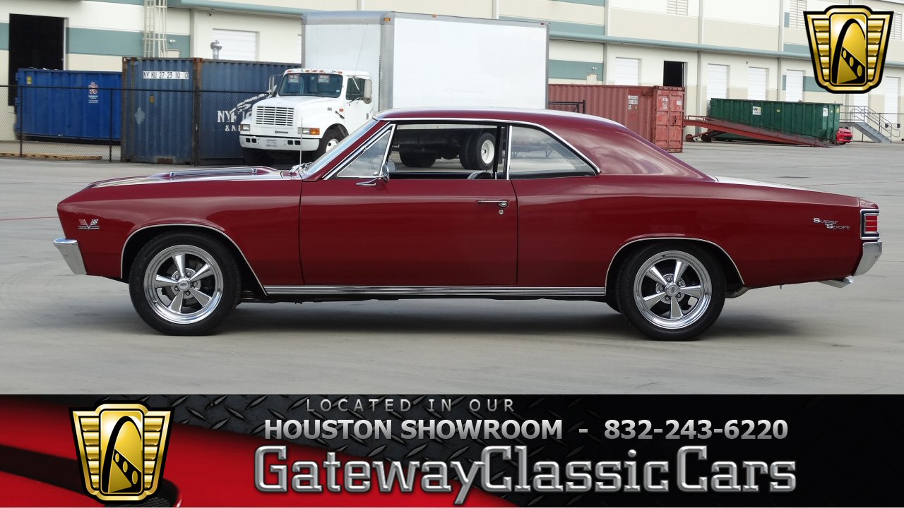 1967 Chevrolet Chevelle SS 0 Miles Bolero Red 2 Door 396 CID V8 700R4 1967 Chevrolet Chevelle SS