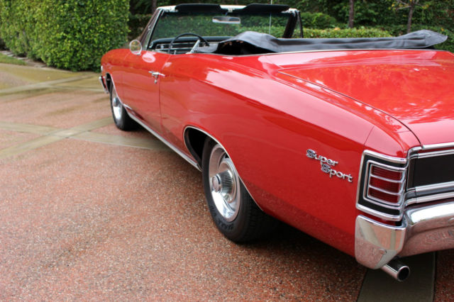 1967 Chevrolet Chevelle SS Convertible 2-Door - photo 5