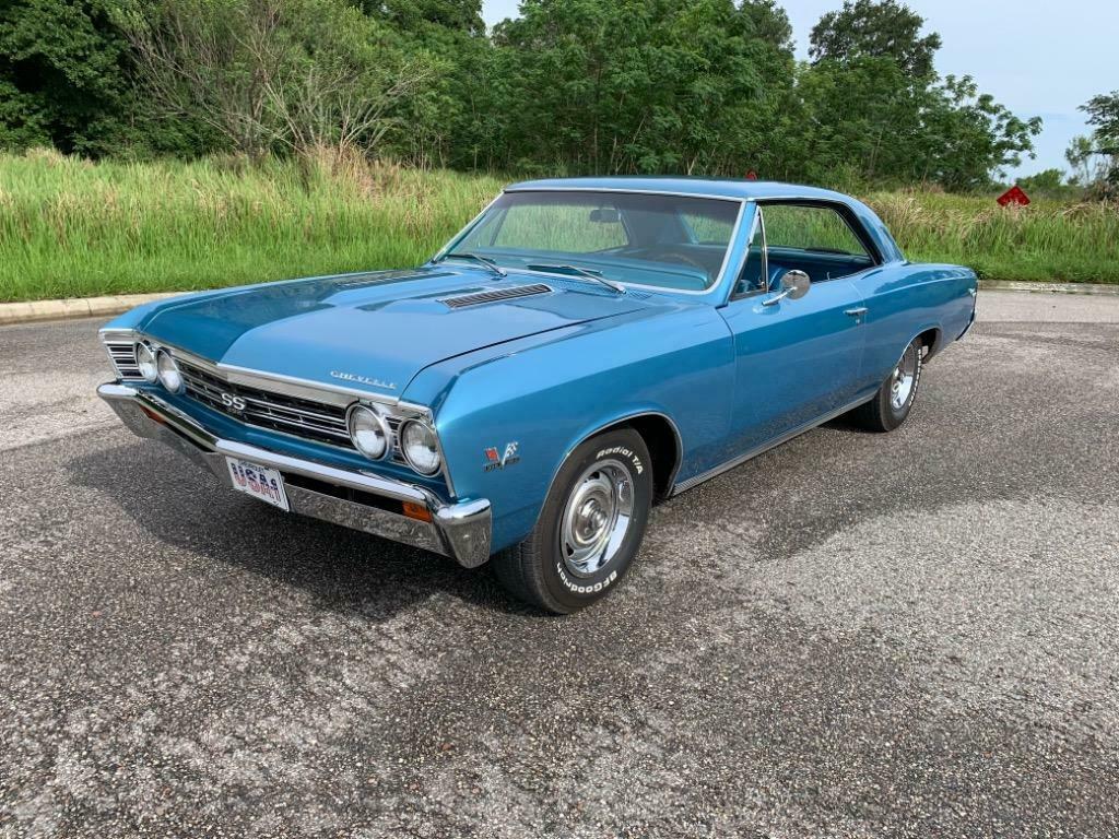 1967 Chevrolet Chevelle SS Super Sport Marina Blue 1967 Chevrolet Chevelle Super Sport