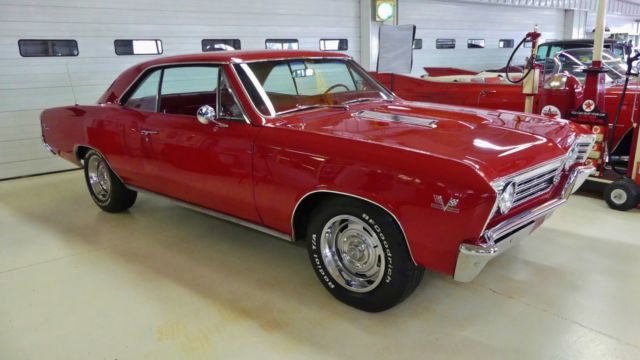 1967 Chevrolet Chevelle SS Tribute 21115 Miles Red 2 Door Hardtop 427 Manual 4-S 1967 Chevrolet Chevelle SS Tribute