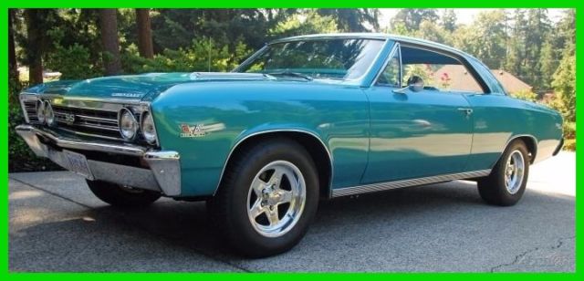 1967 Chevrolet Chevelle SS True 138 Car Manual 4-Spd Muncie M20 1967 Chevrolet Chevelle