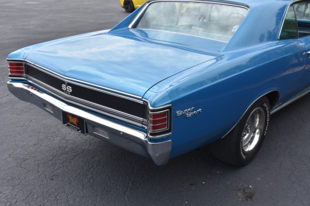 1967 Chevrolet Chevelle SS396 4-Speed #'s Matching - photo 10