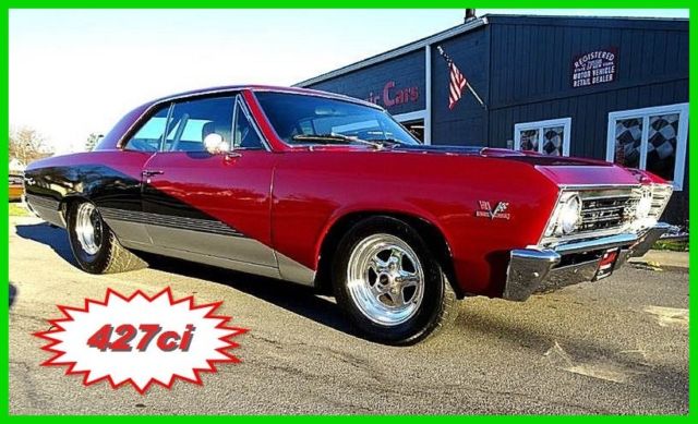 1967 Chevrolet Chevelle Super Sport Pro-Street 427ci Fuel Injected Big Block 1967 Chevrolet Chevelle SS Street Machine