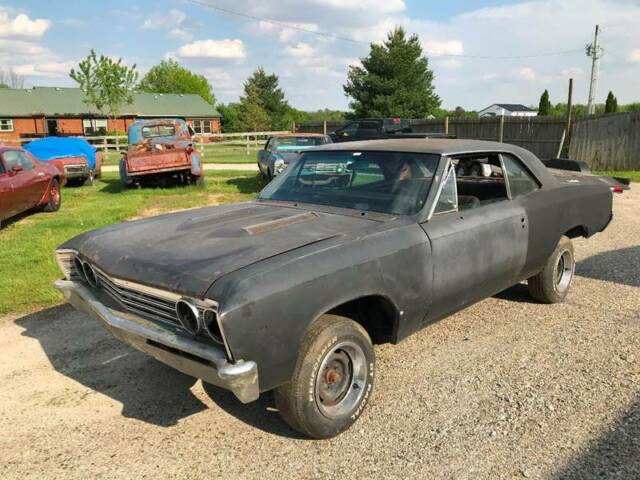 1967 Chevrolet CHEVELLE TRUE SS, Hardtop, 396 V8, MUNCI 4-Sp, AC but missing 1967 Chevrolet Chevelle SS Hardtop