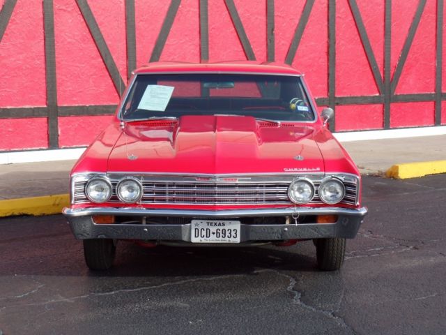 1967 Chevrolet Chevelle VIPER-RED PAINT-496 BIG BLOCK-SUPER SOLID-WEST COA - photo 12
