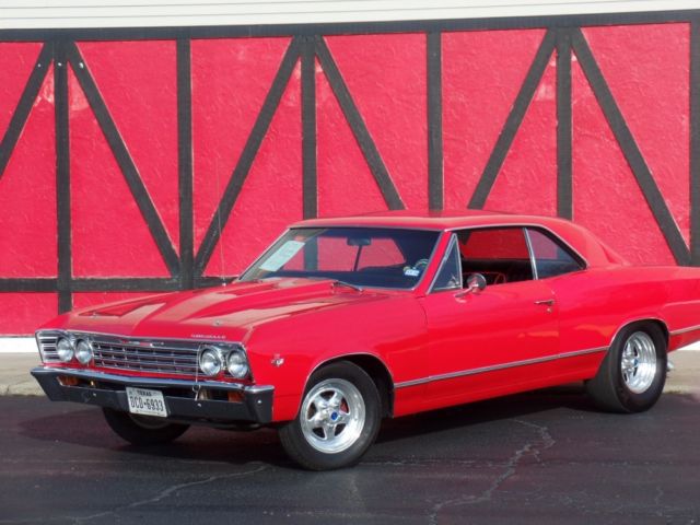 1967 Chevrolet Chevelle VIPER-RED PAINT-496 BIG BLOCK-SUPER SOLID-WEST COA - photo 2
