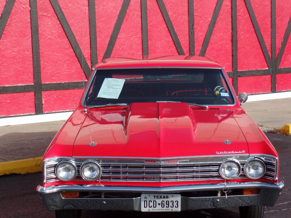 1967 Chevrolet Chevelle VIPER-RED PAINT-496 BIG BLOCK-SUPER SOLID-WEST COA - photo 13