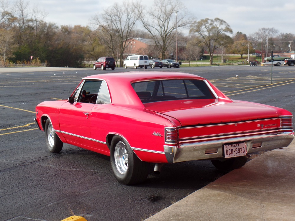 1967 Chevrolet Chevelle VIPER-RED PAINT-496 BIG BLOCK-SUPER SOLID-WEST COA - photo 5