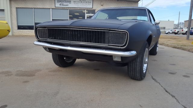 1967 CHEVROLET CHEVY CAMARO RS ORIGINAL MATCHING NUMBERS 327 V8 4 SPEED BLACK 1967 Chevrolet Camaro Rally Sport