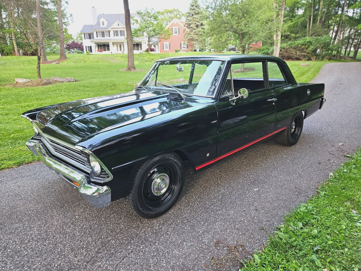 1967 Chevrolet Nova Chevy II Deuce 2 dr, V8 350, auto, restored, rare SEE VIDEO - photo 2