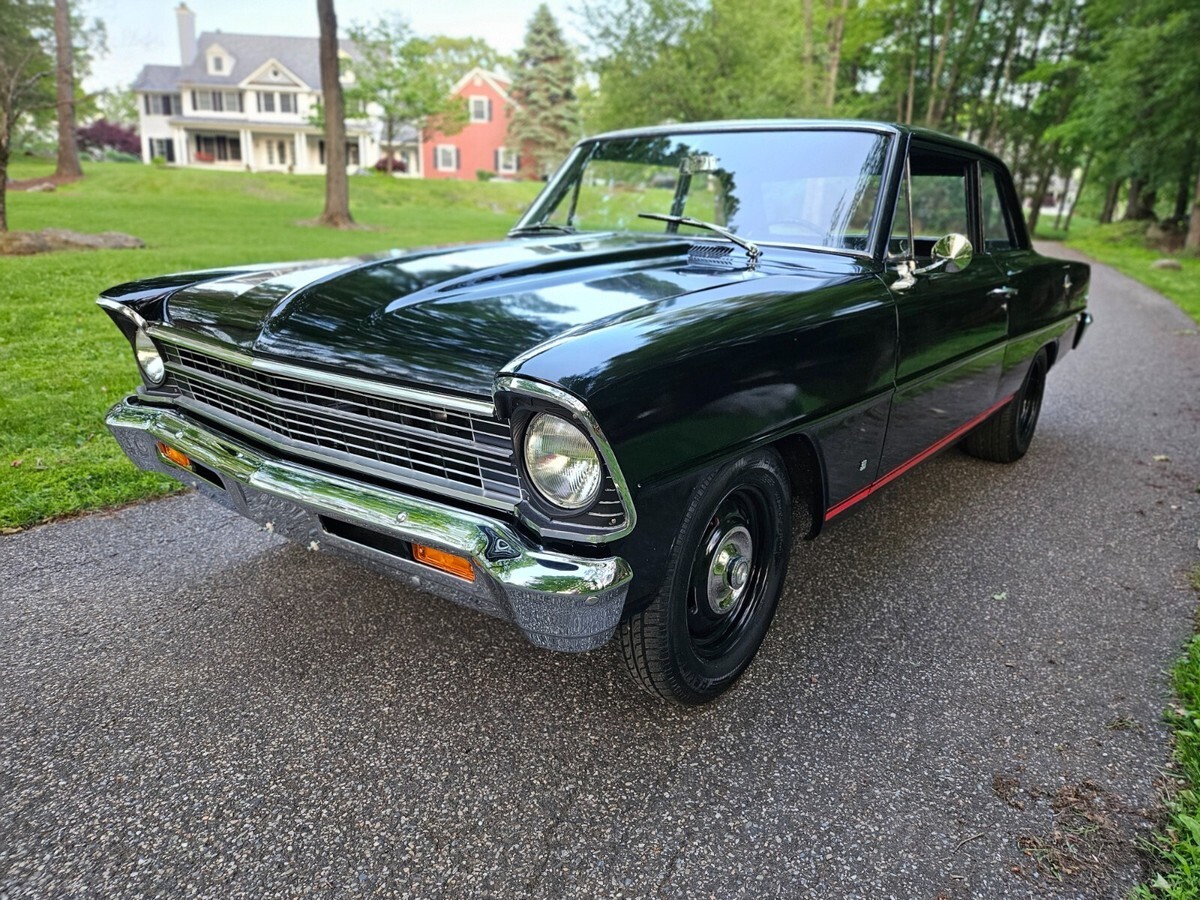 1967 Chevrolet Nova Chevy II Deuce 2 dr, V8 350, auto, restored, rare SEE VIDEO - photo 9
