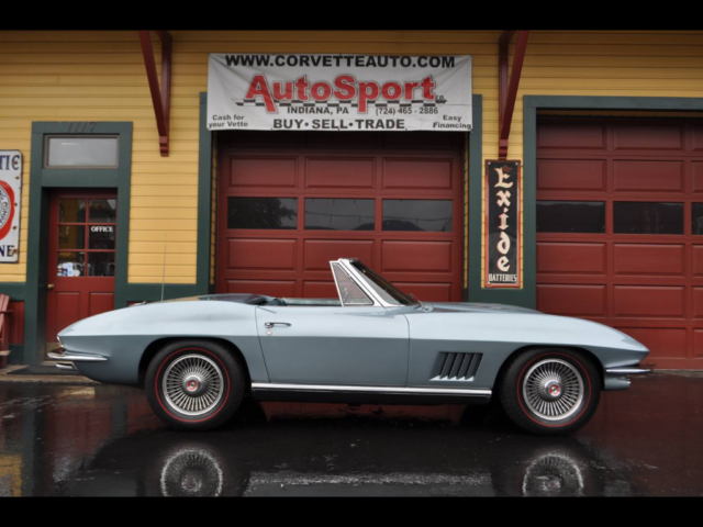 1967 Chevrolet Corvette #'s Matching Elkhart Blue/Teal "Extrememly Rare" 19671 M 1967 Chevrolet Corvette #'s Matching Elkhart Blue/Teal "Extrememly Rare"
