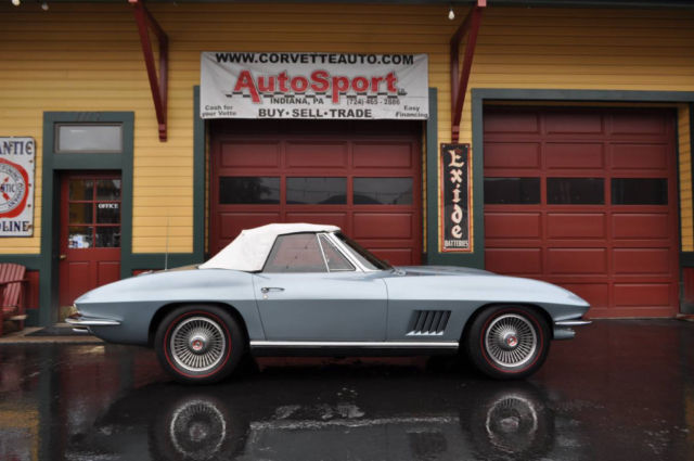 1967 Chevrolet Corvette #'s Matching Elkhart Blue/Teal "Extrememly Rare" - photo 2