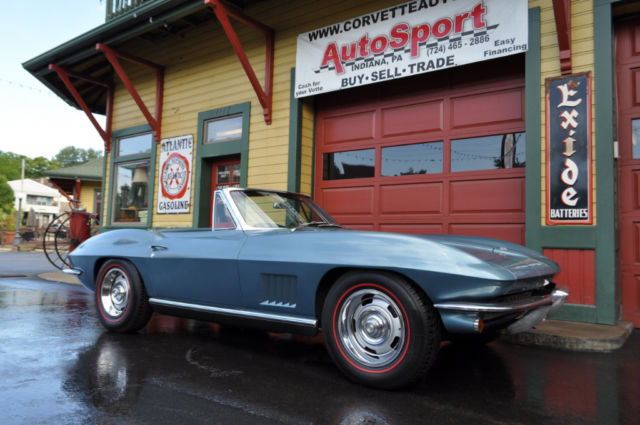 1967 Chevrolet Corvette 1967 Lyndale Blue Org Window Sticker Protecto Plat - photo 10