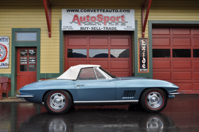 1967 Chevrolet Corvette 1967 Lyndale Blue Org Window Sticker Protecto Plat - photo 8